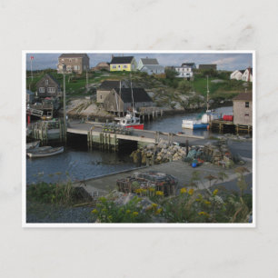 Postal Peggys Cove Halifax Nova Scotia Canada
