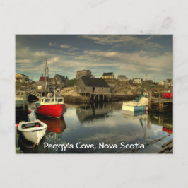 Postal Peggy's Cove, Nueva Escocia