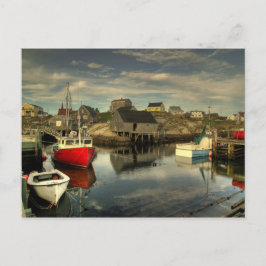Postal Peggy's Cove, Nueva Escocia