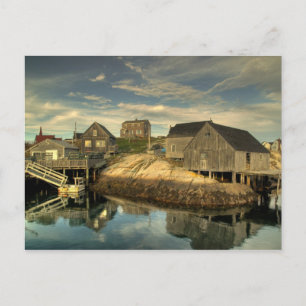 Postal Peggy's Cove, Nueva Escocia