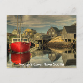 Postal Peggy's Cove, Nueva Escocia
