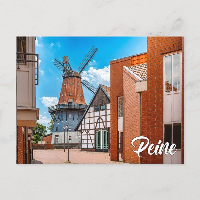 Postal Peine, Alemania (Anverso)