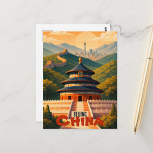 Postal Pekín China