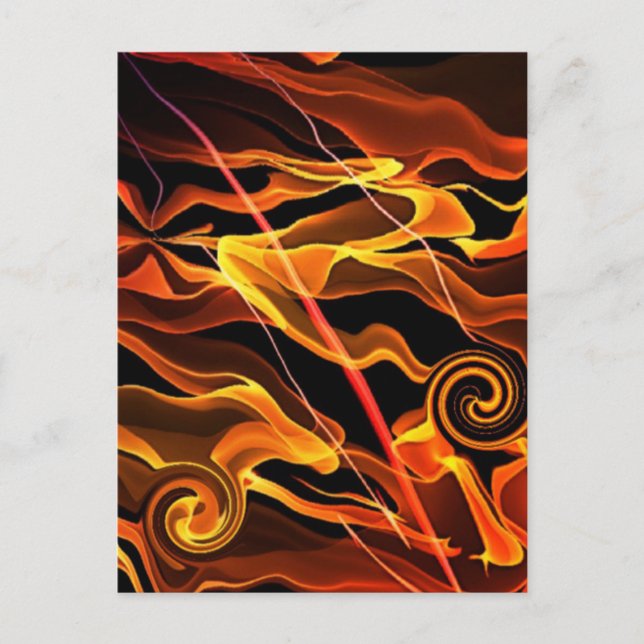 Postal Pelea (Anverso)