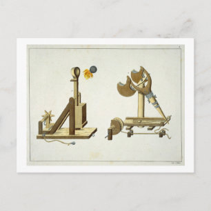 Postal Pelea con 'Fuego griego', plato de 'A History of t