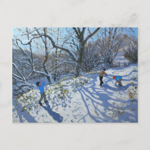 Postal Pelea de bola de nieve 2007