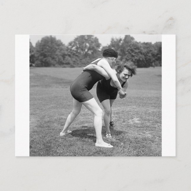 Postal Pelea de gatos, 1900s tempranos (Anverso)