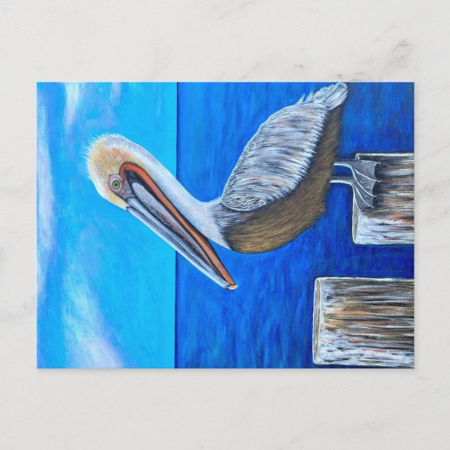 Postal Pelícano (Anverso)