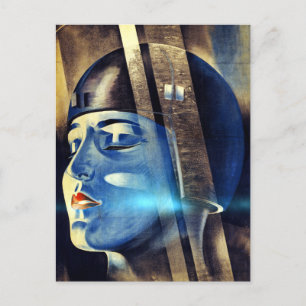 Postal Película de Icónica Metrópolis Vintage