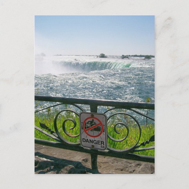 Postal ¿Peligro? (Anverso)