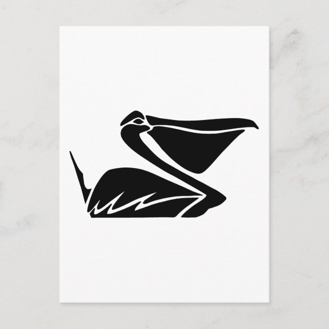 Postal pelikan pelican (Anverso)