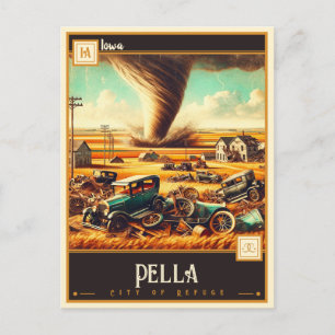 Postal Pella, Iowa Vintage