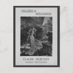 Postal Pelleas y Melisande Opera, 1902