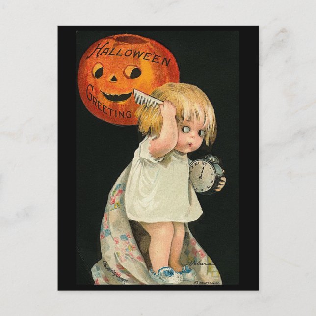 Postal Pelo de peinado infantil (Anverso)