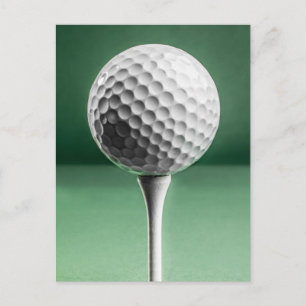 Postal Pelota de golf en Tee