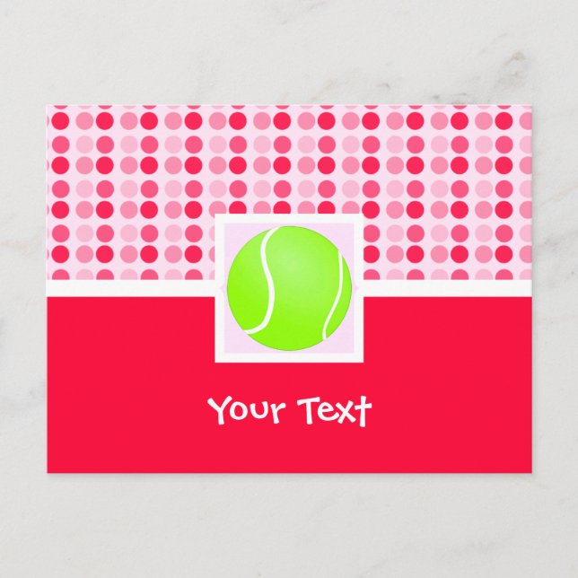 Postal Pelota de tenis (Anverso)