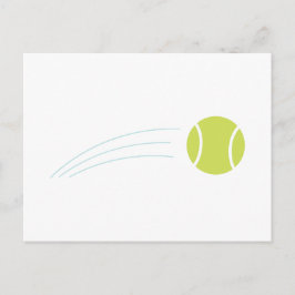 Postal Pelota de tenis