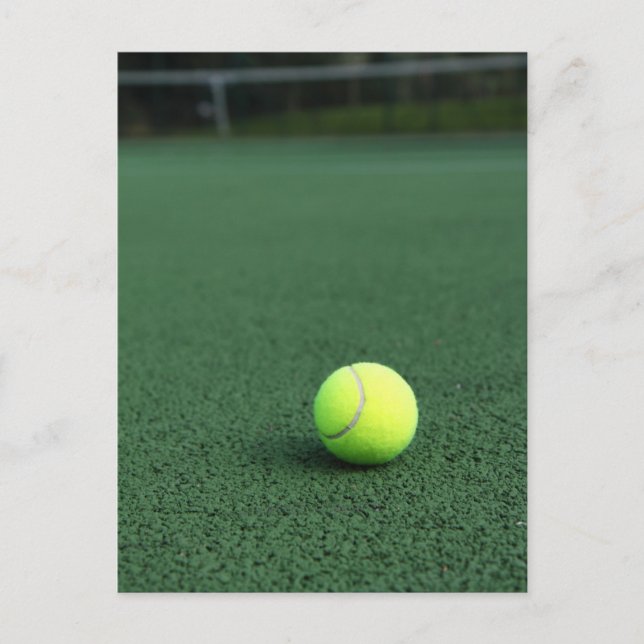 Postal Pelota de tenis (Anverso)