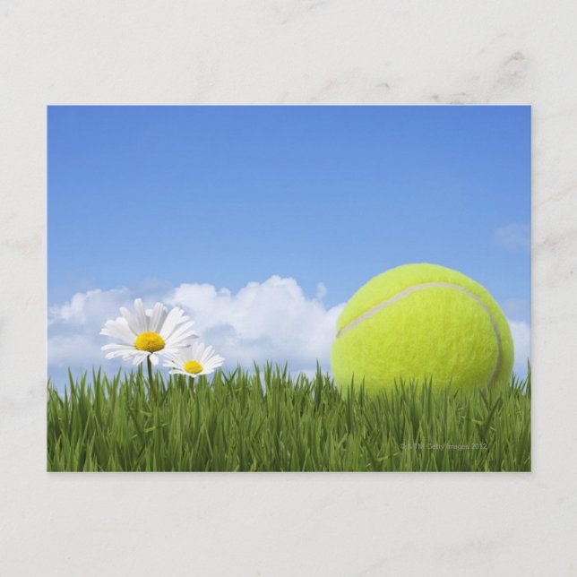 Postal Pelotas de tenis (Anverso)