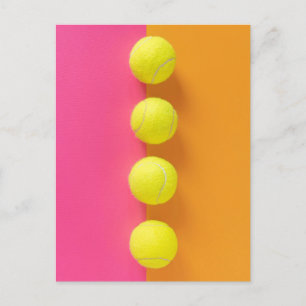 Postal Pelotas de tenis