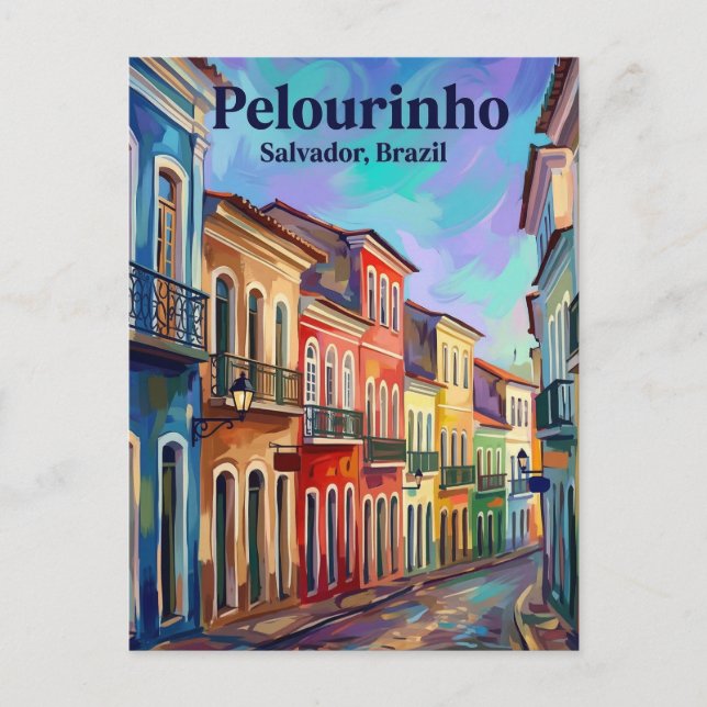 Postal Pelourinho Brazil (Anverso)