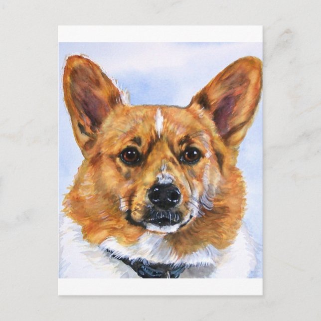 Postal Pembroke Welsh Corgi (Anverso)