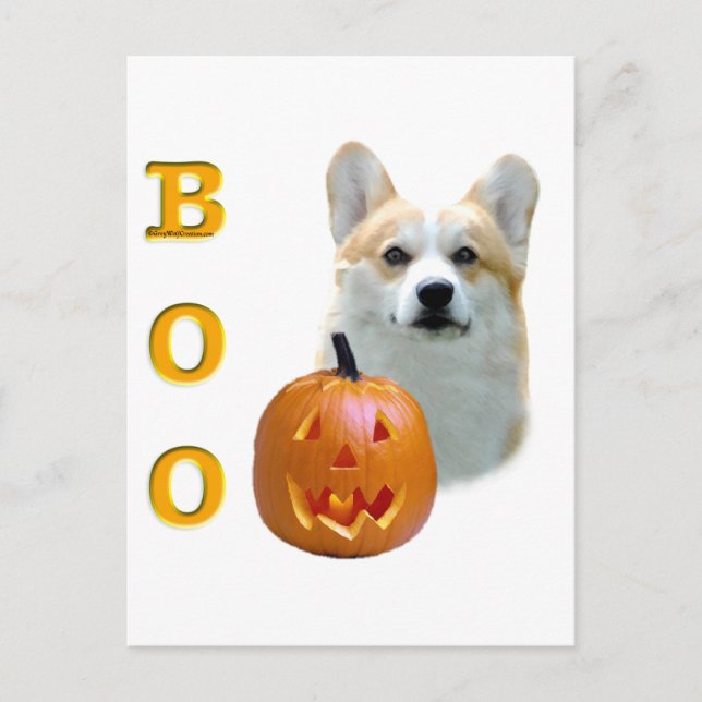 Postal Pembroke Welsh Corgi Boo (Anverso)