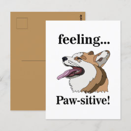 Postal Pembroke Welsh Corgi Cute Dog