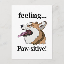 Postal Pembroke Welsh Corgi Cute Dog