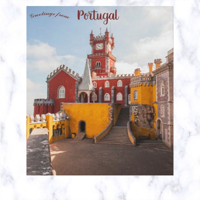 Postal Pena Palace Sintra Portugal (Subido por el creador)