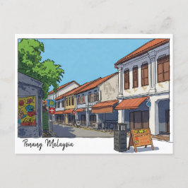 Postal Penang Malaysia Georgetown Personalizado