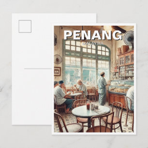 Postal Penang Malaysia Shophouse Kopitiam Travel