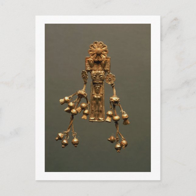 Postal Pendante, de la necrópolis de Camiros, c.630-620 a (Anverso)