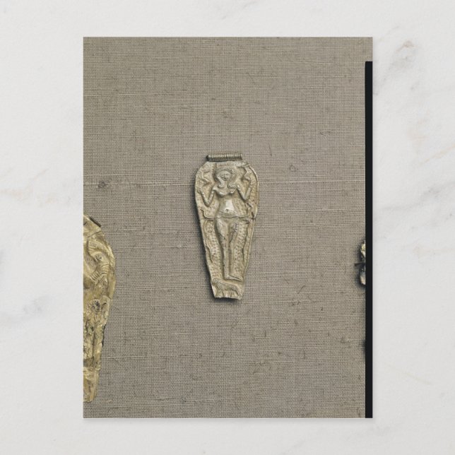 Postal Pendante que representa a Astarte, diosa de la fer (Anverso)