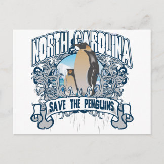 Postal Penguin Carolina del Norte