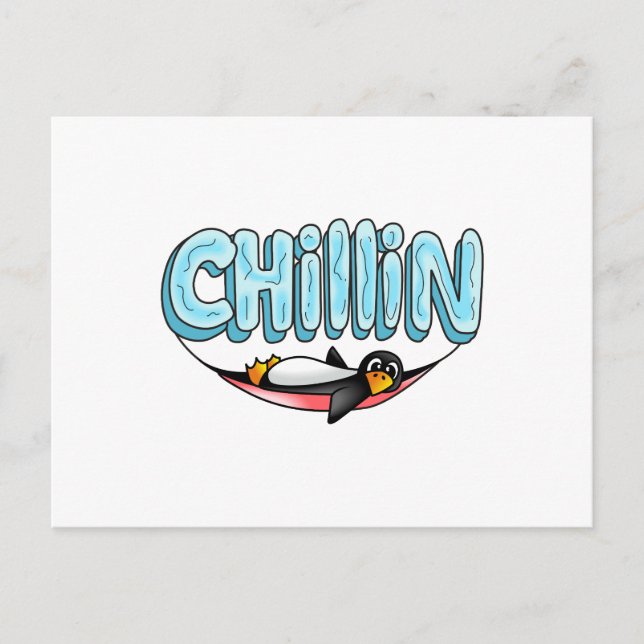 POSTAL PENGUIN CHILLIN (Anverso)