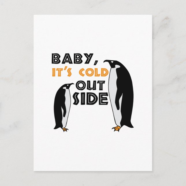 Postal Penguin Cold (Anverso)