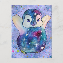 Postal Penguin named Button