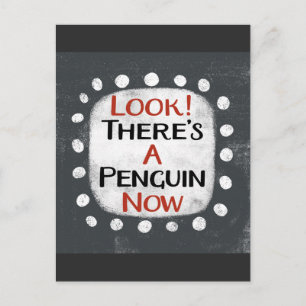 Postal Penguin Now Postcard