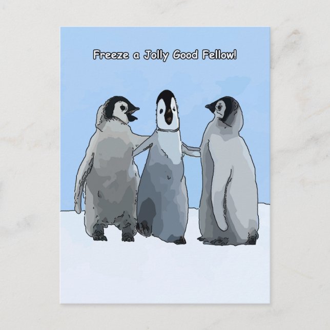 Postal Penguin Pals (Anverso)