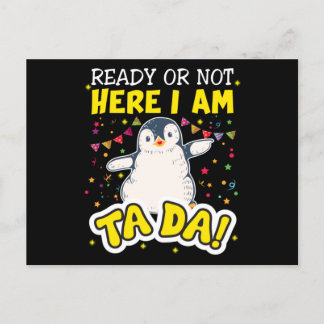 Postal Penguin Ta Da