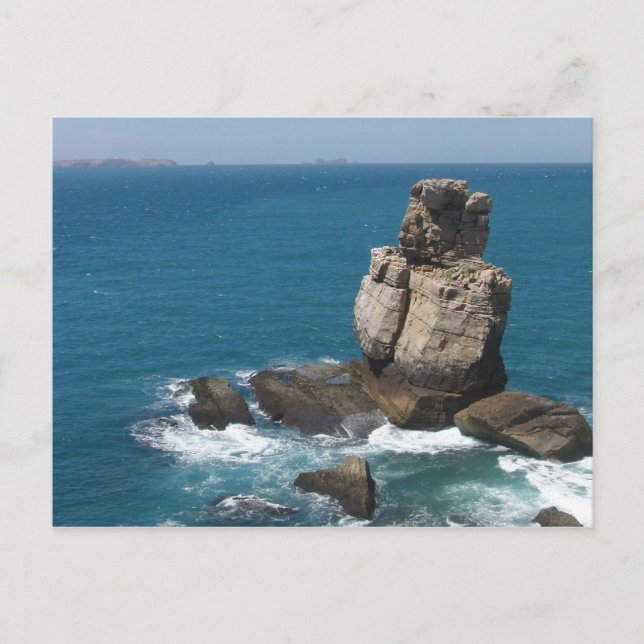 Postal Peniche, Portugal (Anverso)