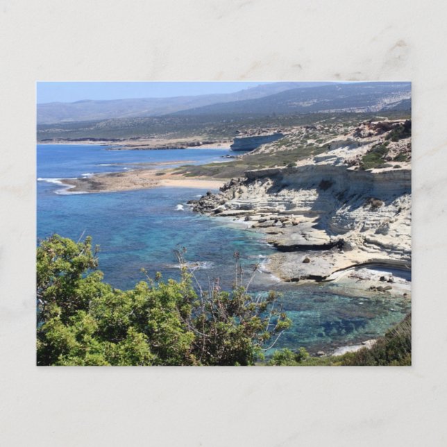 Postal Península de Akamas (Anverso)