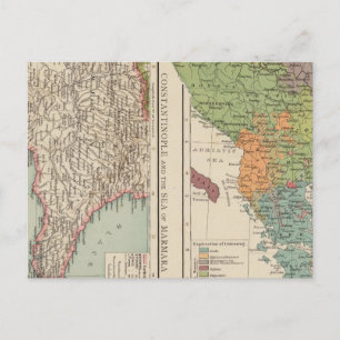 Postal Península de Etnog Balkan, Constantinopla