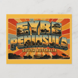 Postal Península de Eyre, Australia Meridional, Frontera 