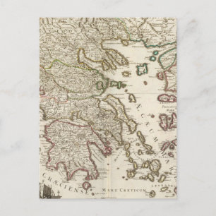 Postal Península de los Balcanes, Grecia, Macedonia