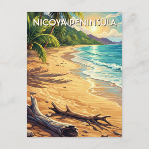 Postal Península de Nicoya Costa Rica Viajes