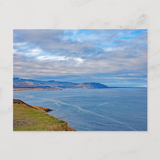 Postal Península de Snaesfellsnes, Islandia (Anverso)