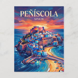 Postal Peñíscola España