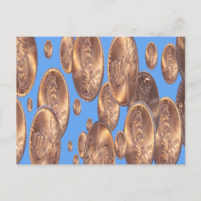 Postal Pennias del cielo (Anverso)